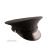 Pershing Cap with black strap and silver P buttons