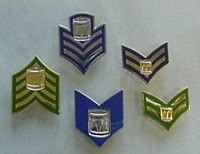 Rank Badge Collar Dogs