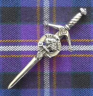 Kilt Pin Clan Crest Higgins, - Main Image