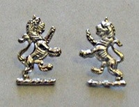 Rampant Lion Collar Dogs