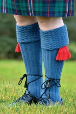 kilt hose garter ties