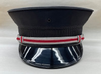 Silver & Red Cap Strap
