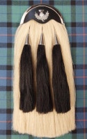 Military Sporran with 3 tassles