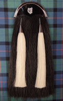 Military Sporran with Harp Badge