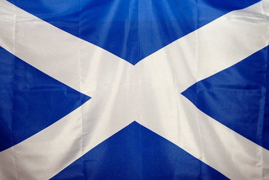 Scotland Saltire St. Andrew's Flag Car Window Clip - Waterproof Football Accessory-992738