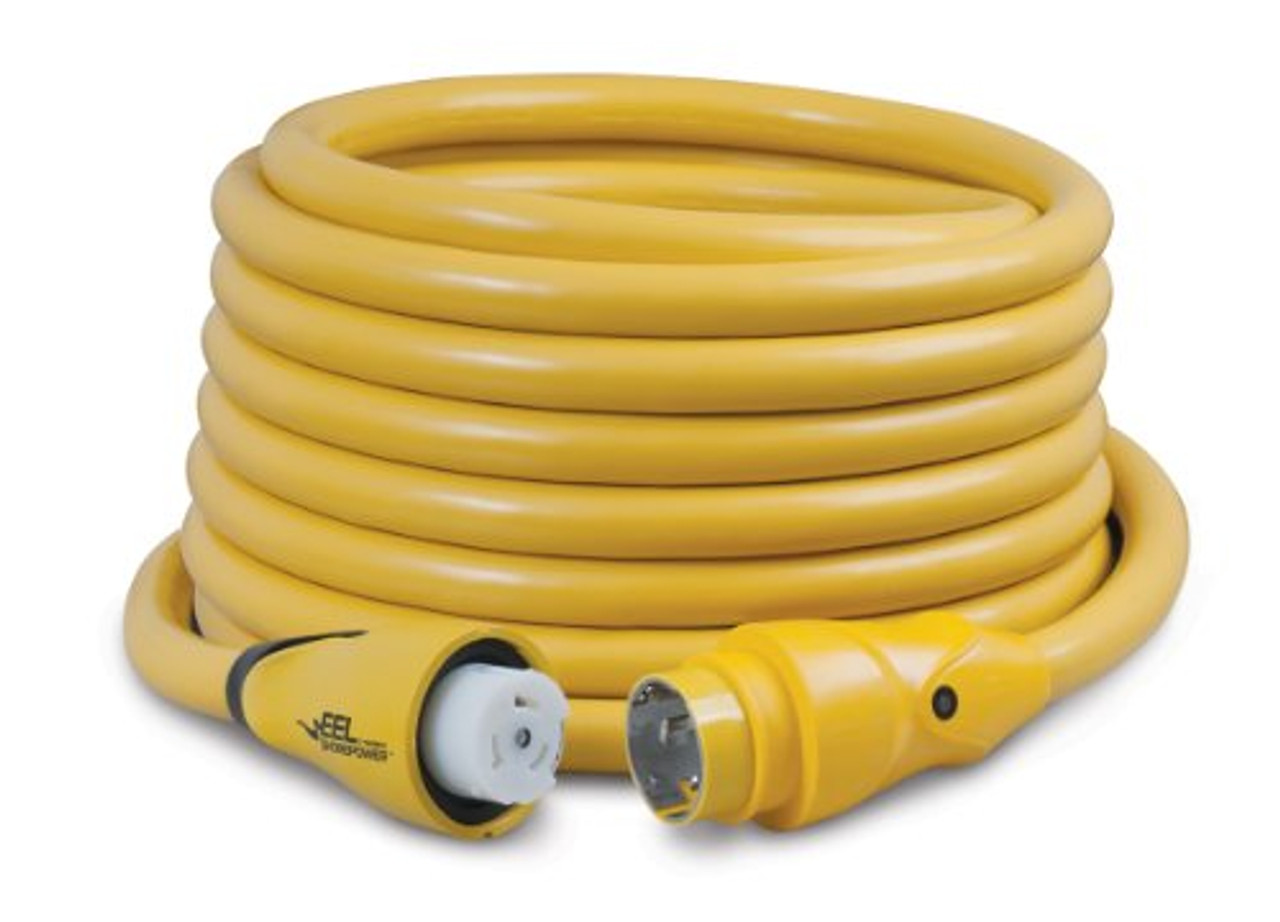 Part Number: CS504-25 Product Description Marinco EEL 50-Amp 125/250-Volt  Cord Set, Yellow, 25-Feet