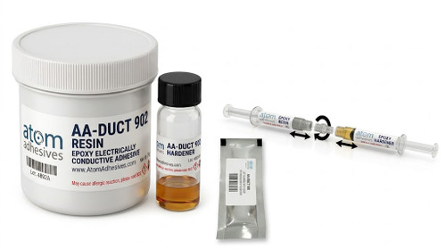 AA-DUCT 902 Silver Epoxy Adhesive, Electrically Conductive, Room Temp Curing, Air Dr