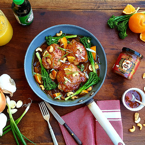 Ghost Scream Chili Garlic Jam Cashew Chicken Recipe Ghost Scream Chili Garlic Jam Cashew Chicken Recipe