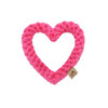 Non-toxic heart dog toy
