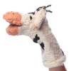 Knitted Hand Puppet - Cow