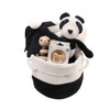 Panda Baby Gift Basket - Black and White - Happy Panda