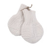 Merino Wool Baby Mittens - Natural, 3-12 months