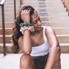 Organic Cotton Scrunchie - Rust