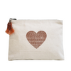 Make up bag with Heart