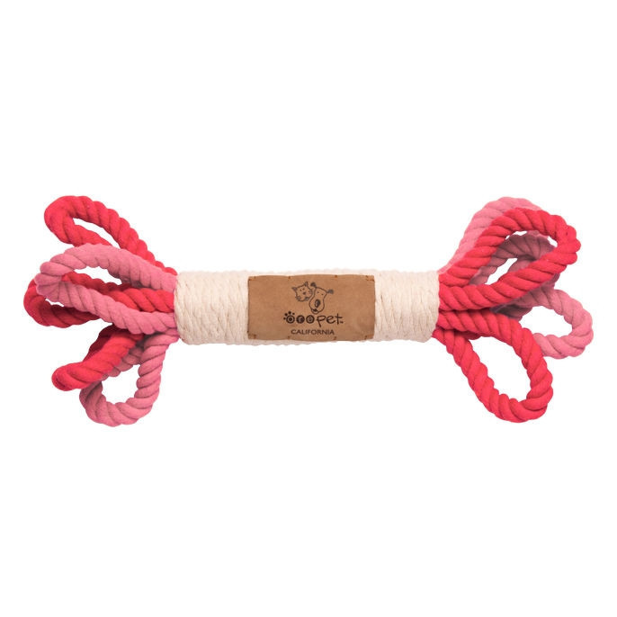 Dog Rope Toy - Pink Loops