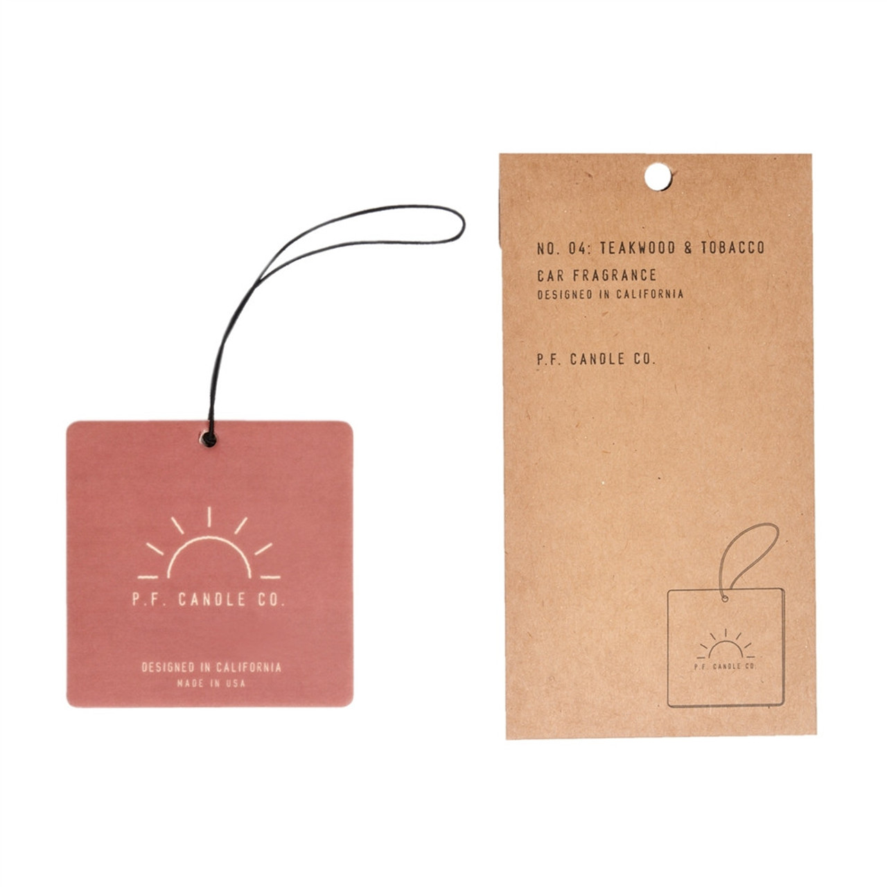 Natural Car Fragrance - Teakwood and Tobacco