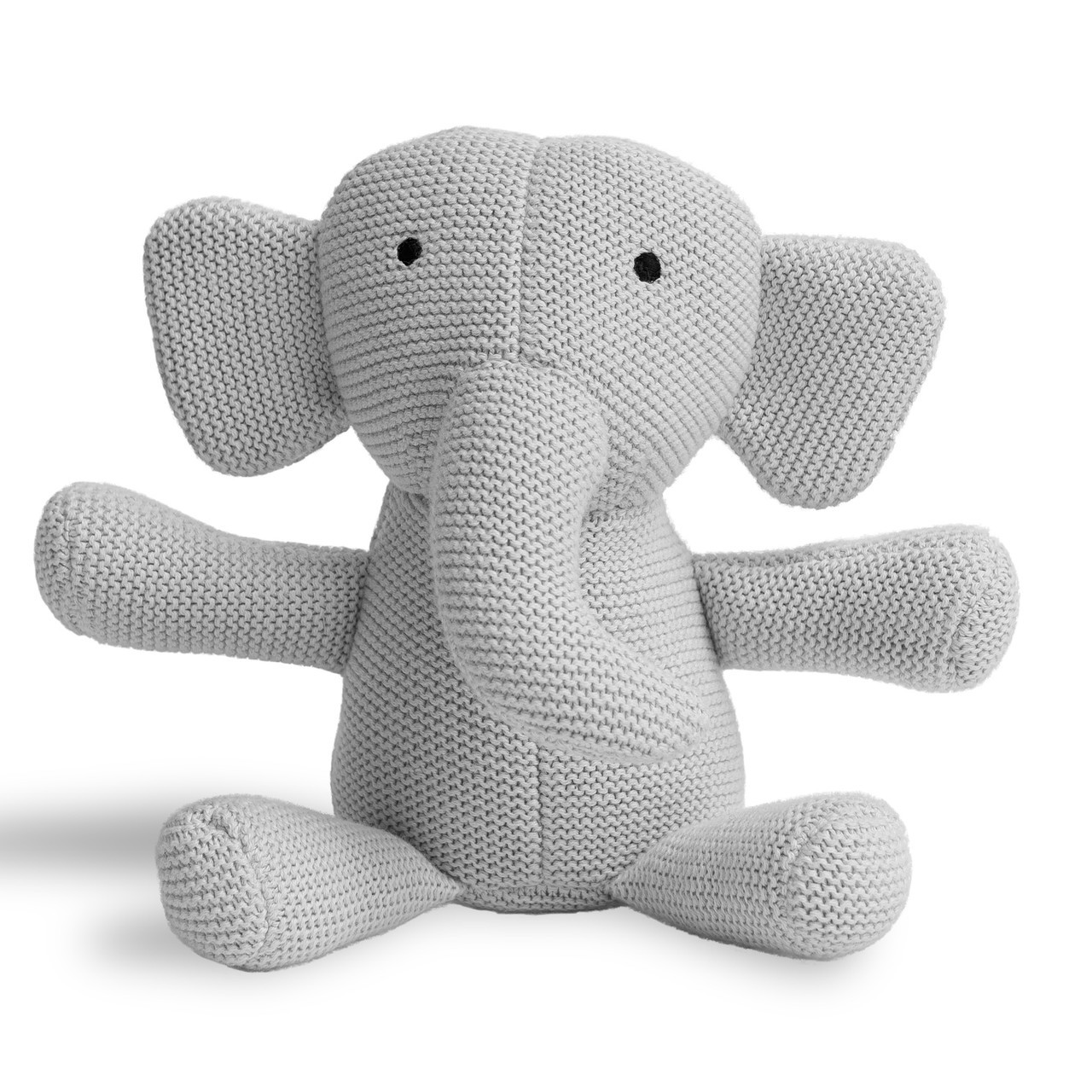 Organic Knit Elephant Toy