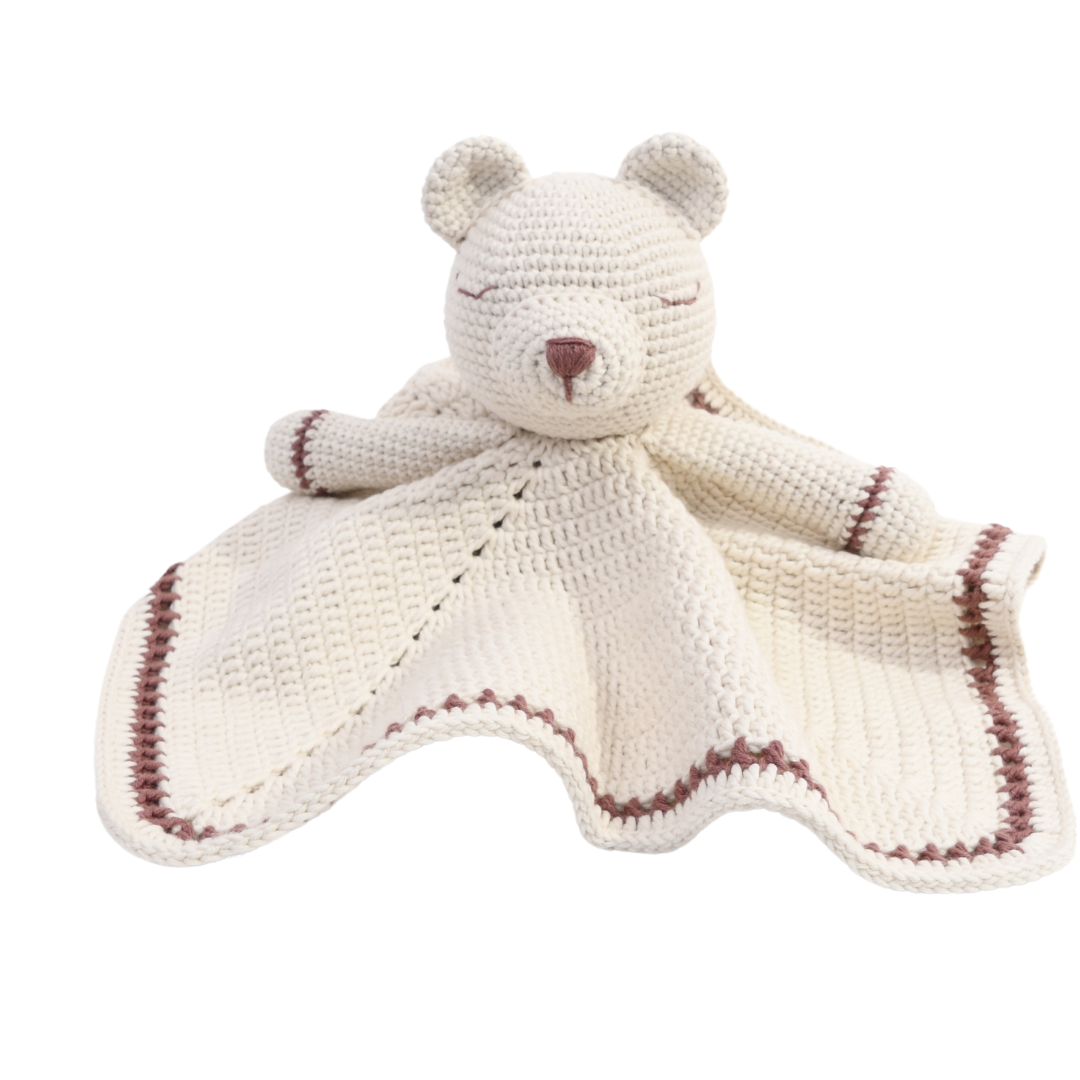 Sleeping Bear Blanket Soother - Organic