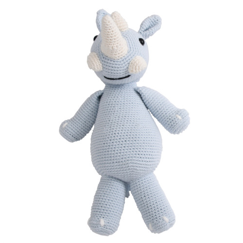 Rhino Stuffed Animal - Organic Baby Toy