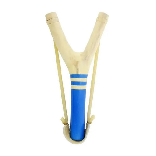 Slingshot Toy - Wooden Blue
