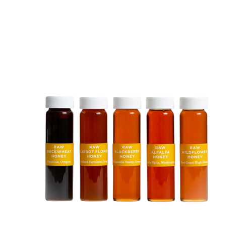 Honey Vial Set - Raw Honey Sampler