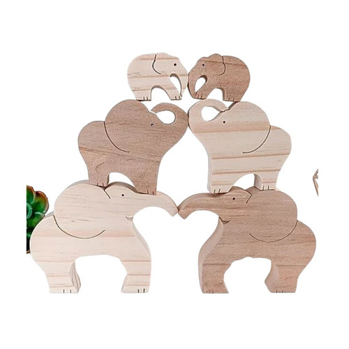 Wooden Toddler Puzzle - Elephant