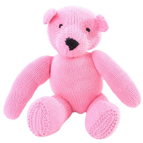 Pink Teddy Bear Organic - Paige
