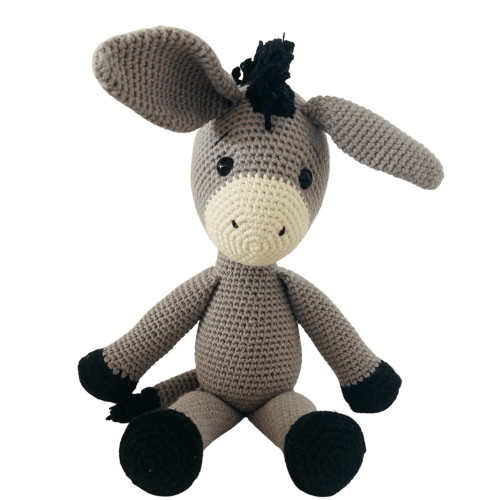 Organic Stuffed Donkey Toy