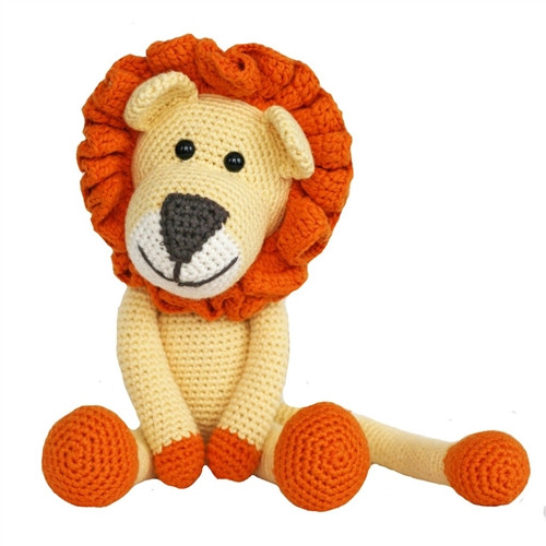 Organic Lion Toy - Stuffed Animal