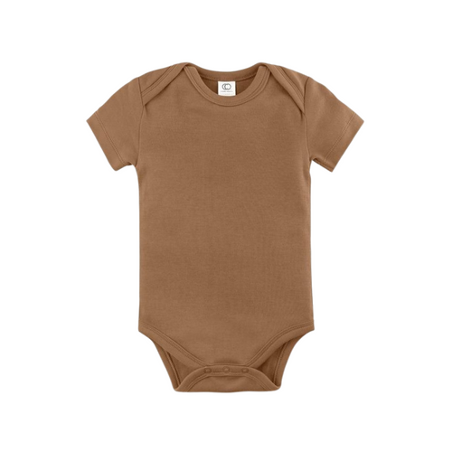 Organic Baby Onesie - Ginger, 3-6 months