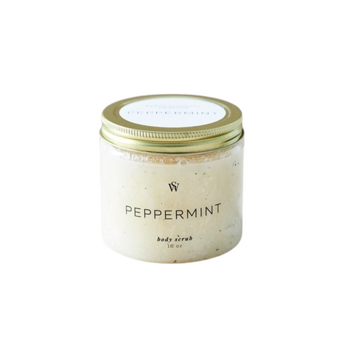 Natural Body Scrub for Sensitive Skin - Peppermint