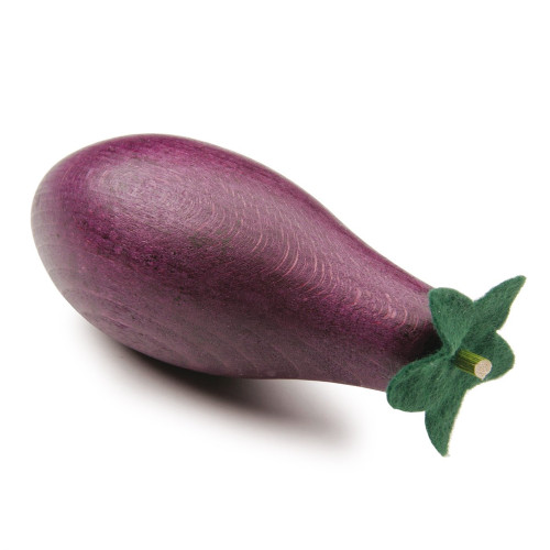 Wooden Play Food - Eggplant