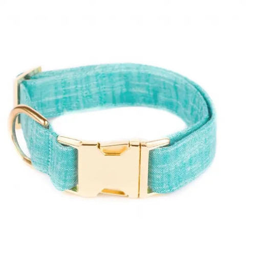 Luxe Dog Collar - Peacock - L - 18-26
