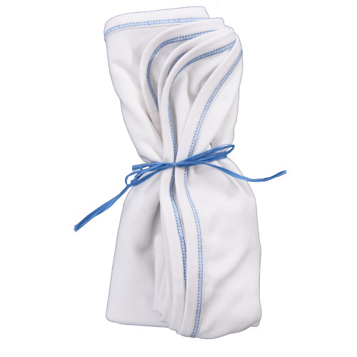 Organic Baby Blankets - Swaddle - Blue