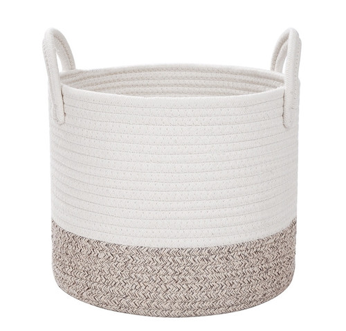 Make Your Own Gift Basket - Cotton Rope Basket Brown