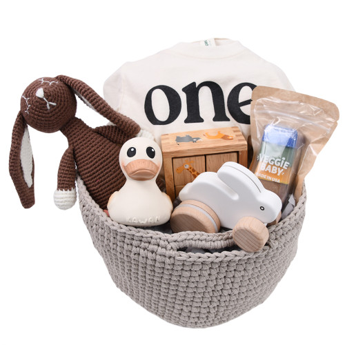 Gift Basket for One Year Old - One-derful