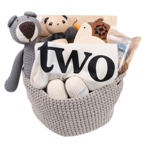 Gift Basket for 2 Year Old - Two Cute
