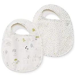 Organic Baby Bibs - Magical Forest Set of 2