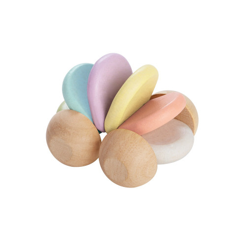 Wooden Baby Toys - Pastel Car