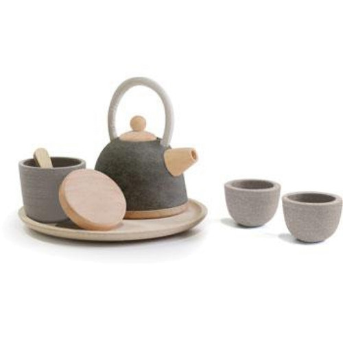Wooden Tea Set - Oriental Style