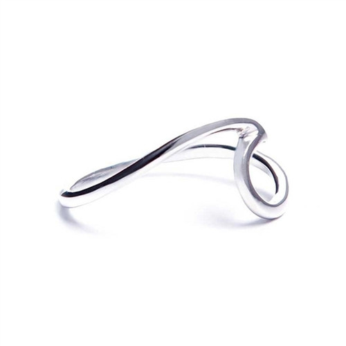 Puravida Wave Ring - Available in Silver and Gold