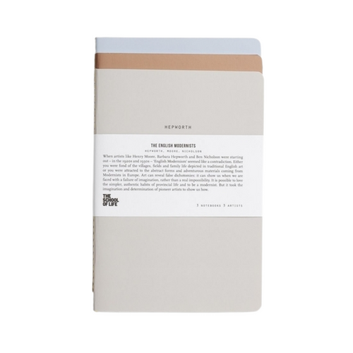 English Modernist Notebooks - Set of 3