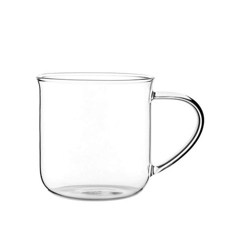 Clear Glass Tea Mug