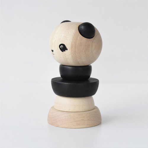 Wooden Stacker Toy - Panda