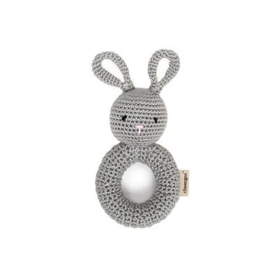 Organic Baby Toys - Bunny Rattle