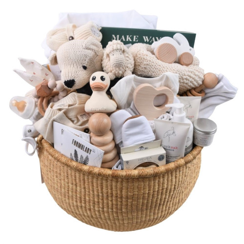 Luxury Baby Gift Basket - Everything & More