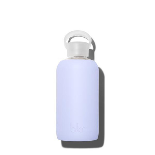 bkr Glass Water Bottle - Periwinkle Blue 500ml