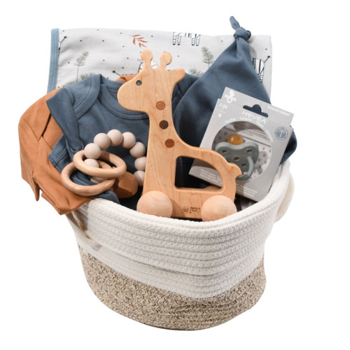 Organic Baby Gift Basket - Safari Soiree