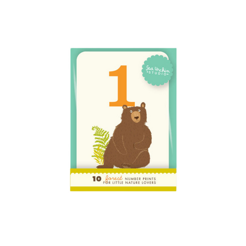 Counting Cards 1-10 - Woodland