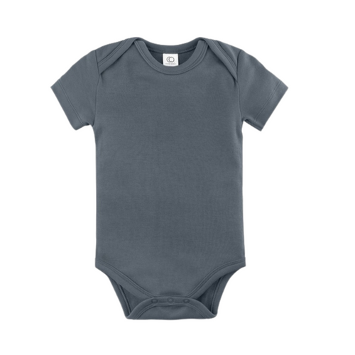 Organic Baby Onesie - Deep Blue
